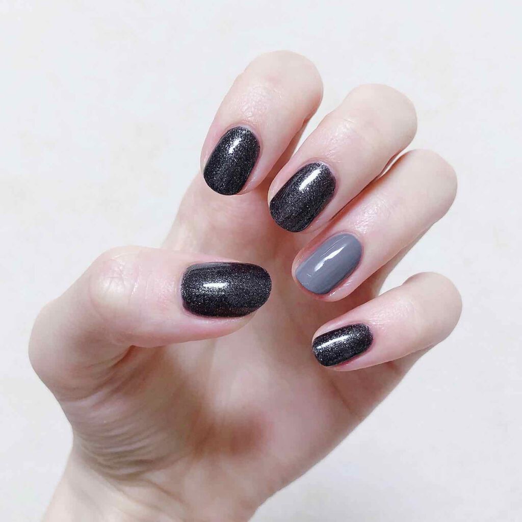 プレイネイル Etudeの口コミ 灰色 エチュードハウス30 黒ラメ エチ By Pipipu 代前半 Lips