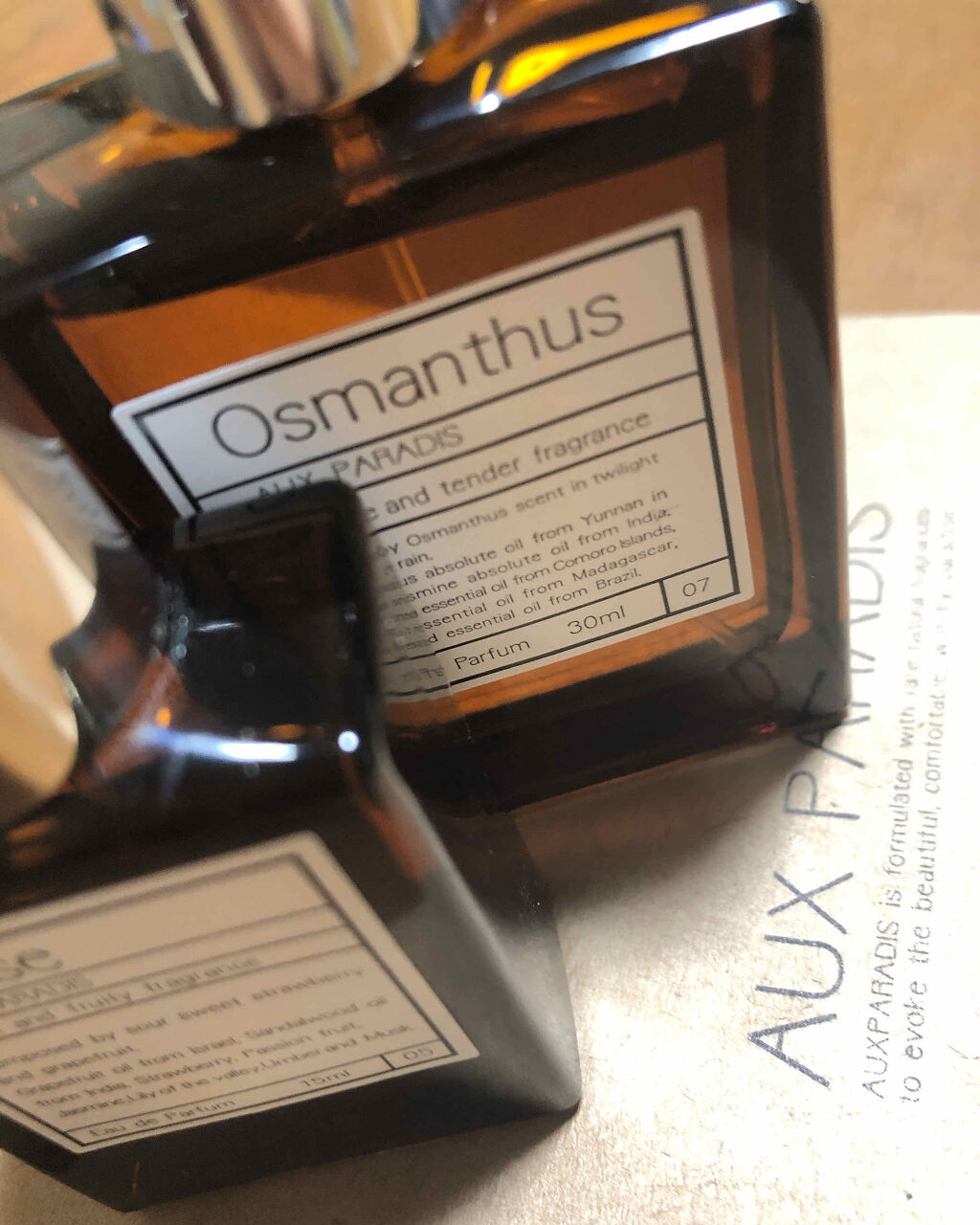 オスマンサス オードパルファム Osmanthus Aux Paradis の口コミ オスマンサスとフレーズの香水です 単品でも By うさぴょん 乾燥肌 10代後半 Lips