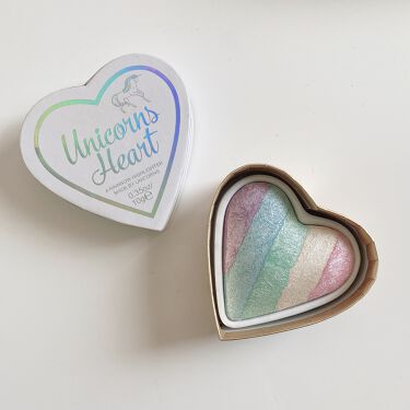 ハートハイライター ユニコーンハート Makeup Revolutionの口コミ 商品名 Makeuprevolutionメ By りお 乾燥肌 代後半 Lips
