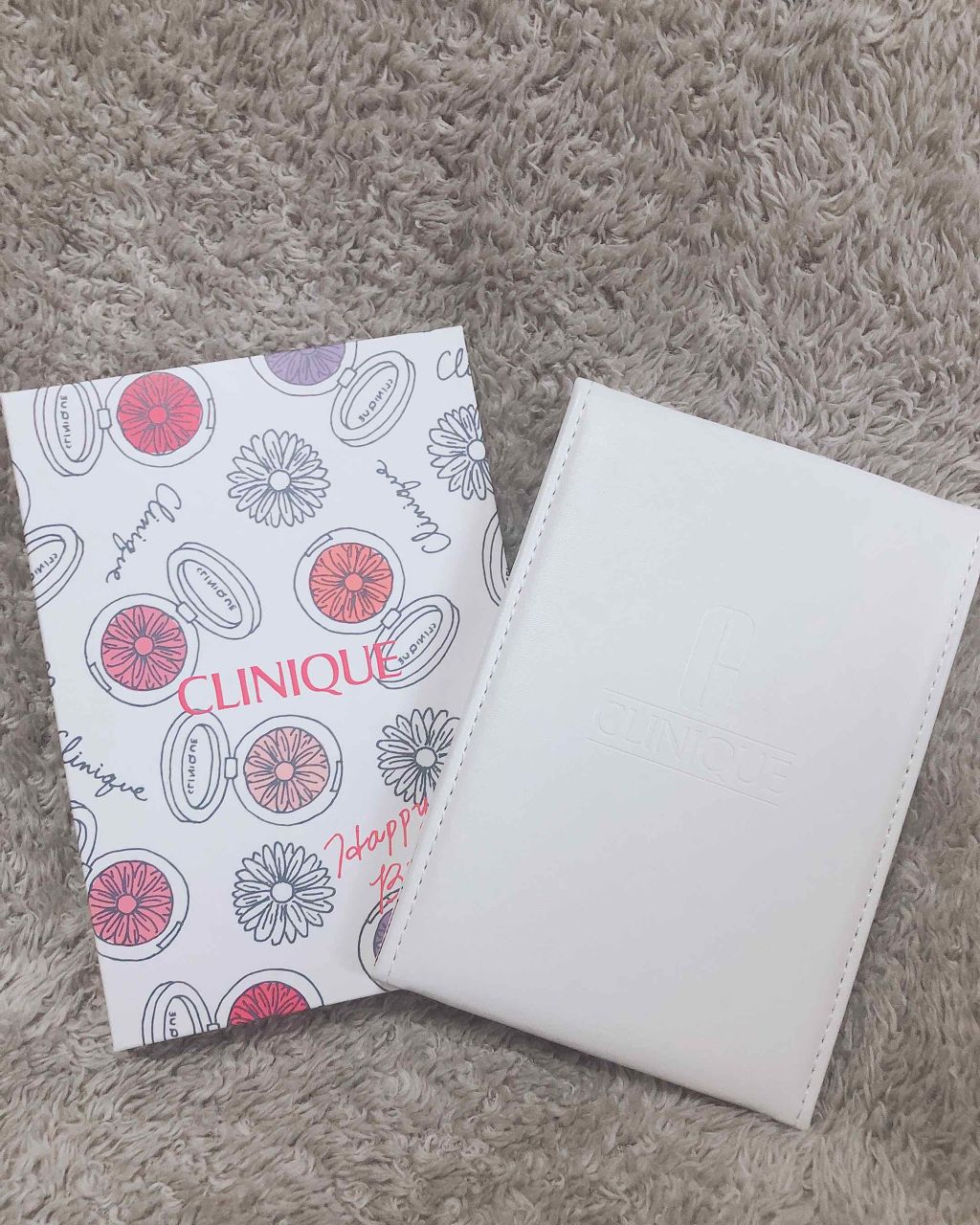 バースデーギフト 折りたたみミラー Cliniqueの口コミ 今回は購入品ではなくbirthdayプレゼ By ちぃ 混合肌 代後半 Lips