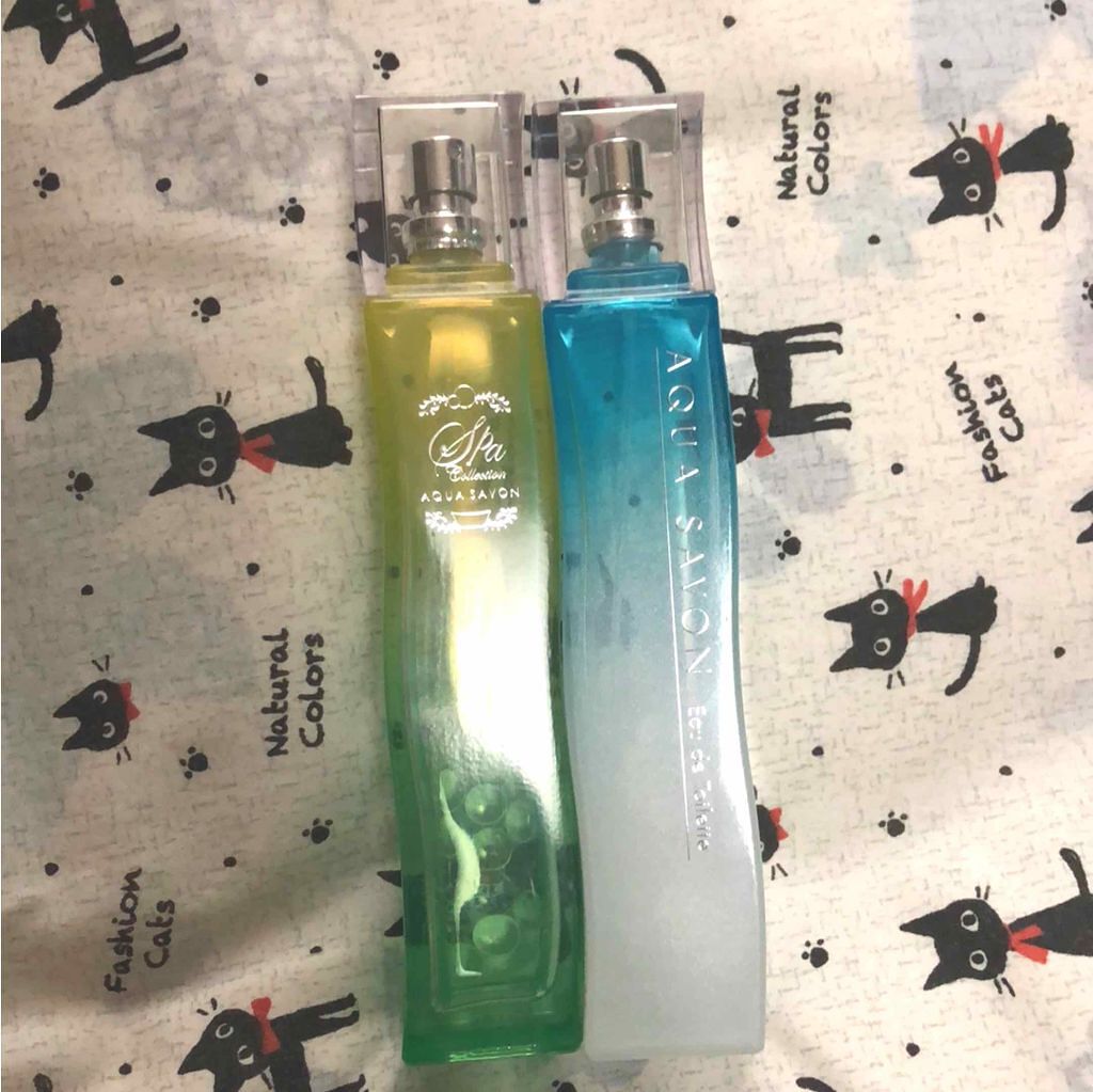 大好きなせっけんの香り オードトワレ アクアシャボンの口コミ 左の香水は レモングラススパの香り右の香水 By 미오 Mio 混合肌 10代前半 Lips