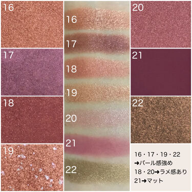 新色レビュー Ur Glam Powder Eyeshadow Urglamの人気色を比較 Urglam パウダーアイシャドウ By Yu Ka 混合肌 30代後半 Lips