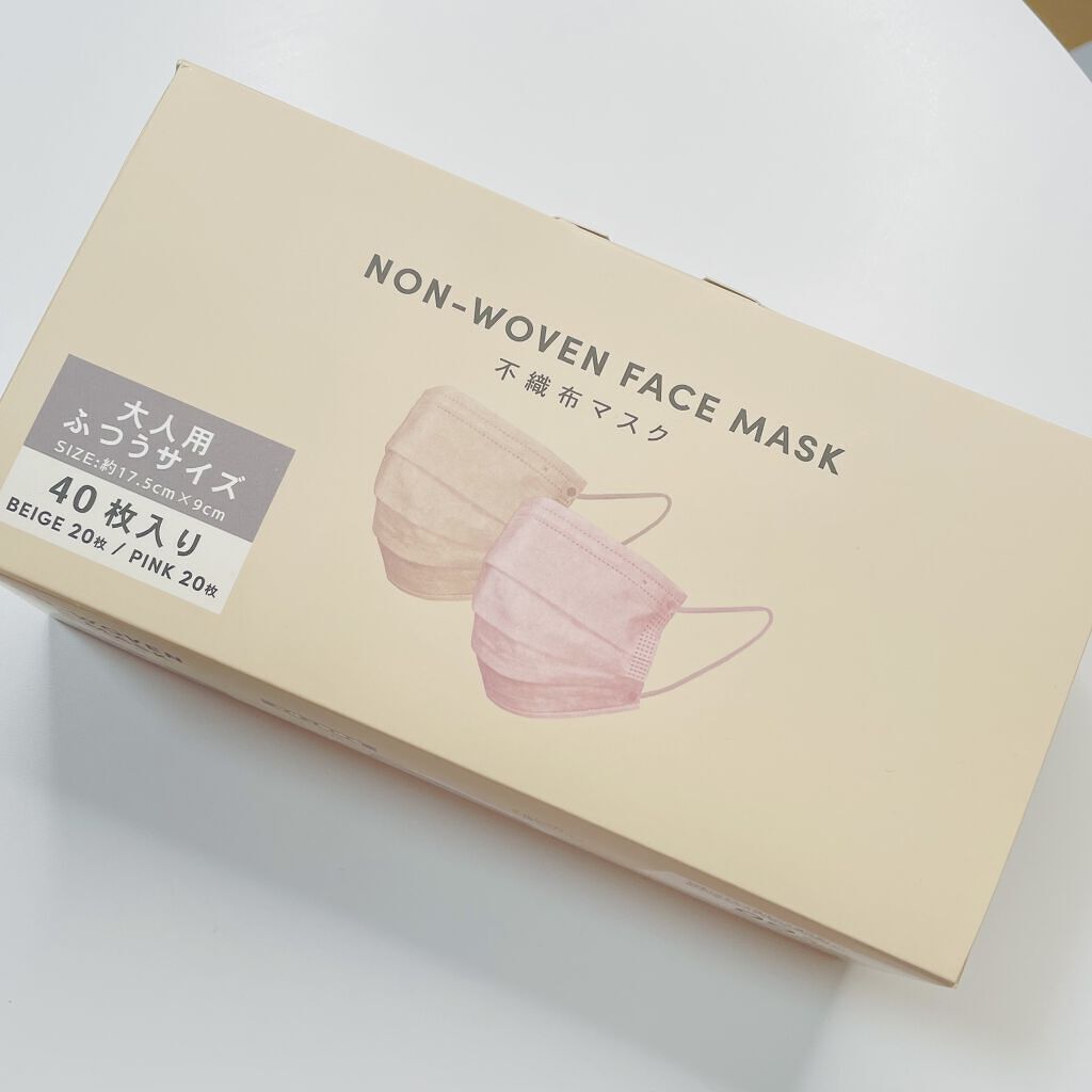 Non Woven Face Mask 3coinsの口コミ ピンクマスク スリーコインズで購入したマ By もちもちこ 乾燥肌 代後半 Lips