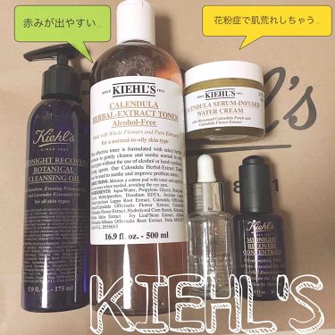 キールズ ハーバル トナー Cl アルコールフリー Kiehl Sを使った口コミ 敏感肌で赤みの出やすい人向け こんばん By No No 乾燥肌 代前半 Lips