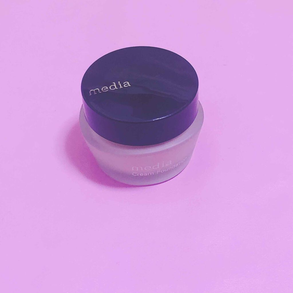 クリームファンデーション Mediaの口コミ 軽い付け心地で程良いカバー力です 保湿美容 By Sae 投稿ある方フォロバします 混合肌 代前半 Lips