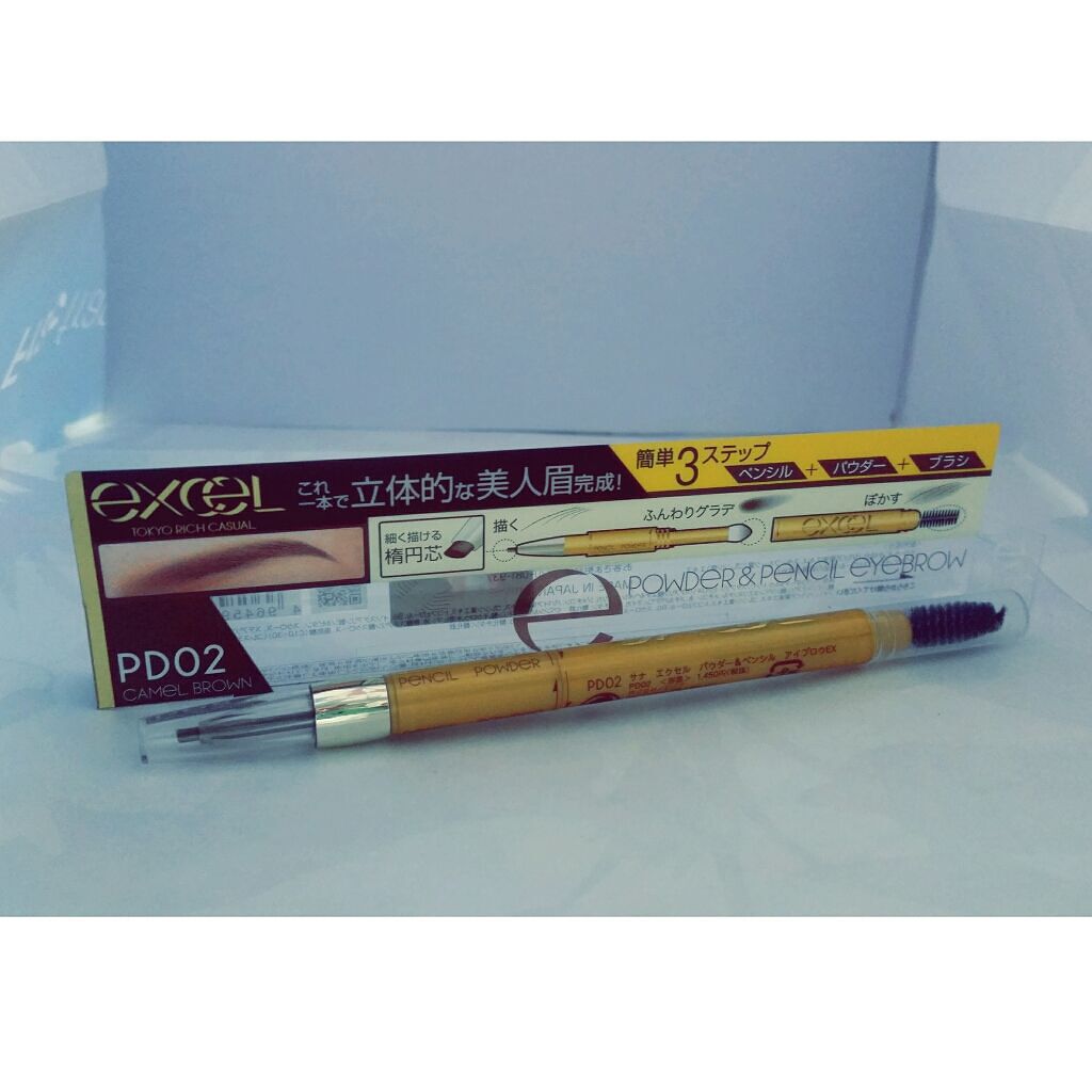 パウダー ペンシル アイブロウ Ex Excelの口コミ アイブロウ Excel マツキヨで購入pd By ぺぺぽ 敏感肌 代前半 Lips