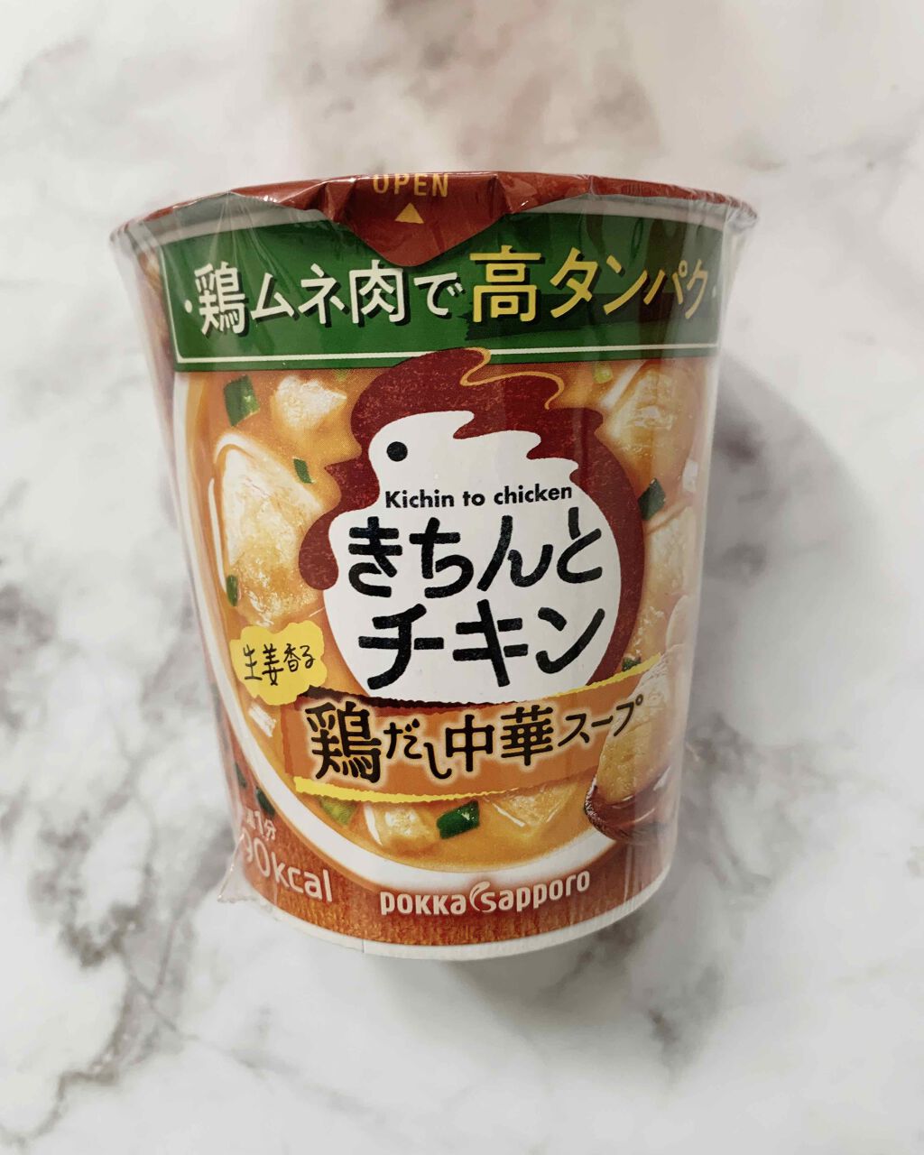 きちんとチキン Pokka Sapporo ポッカサッポロ の口コミ きちんとチキン 鶏だし中華スープ90kca By Mika M Glitter 混合肌 20代後半 Lips
