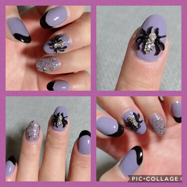 ル ジェル コート Chanelを使った口コミ 本日のネイル めっちゃ可愛い蜘蛛 のパー By ひろろん 混合肌 Lips