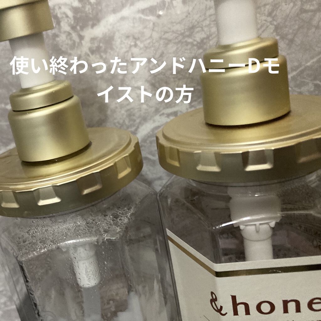 ディープモイスト シャンプー1 0 ヘアトリートメント2 0 Honeyを使った口コミ どっちがいいの アンドハニーこんにちはー By もももち 普通肌 Lips