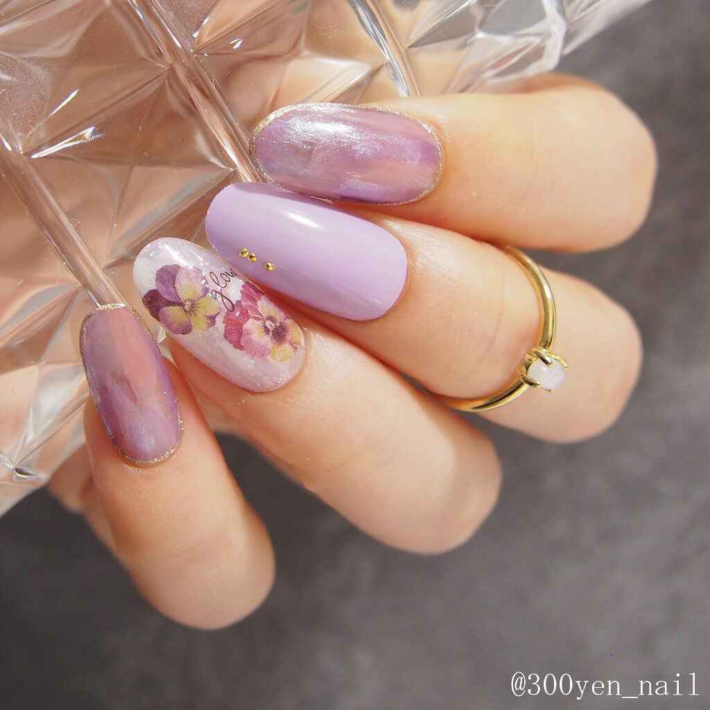 しずくネイルシール キャンドゥを使った口コミ 塗り方動画 ダイソーフレンドネイル しず By Yuyu 300yen Nail Lips