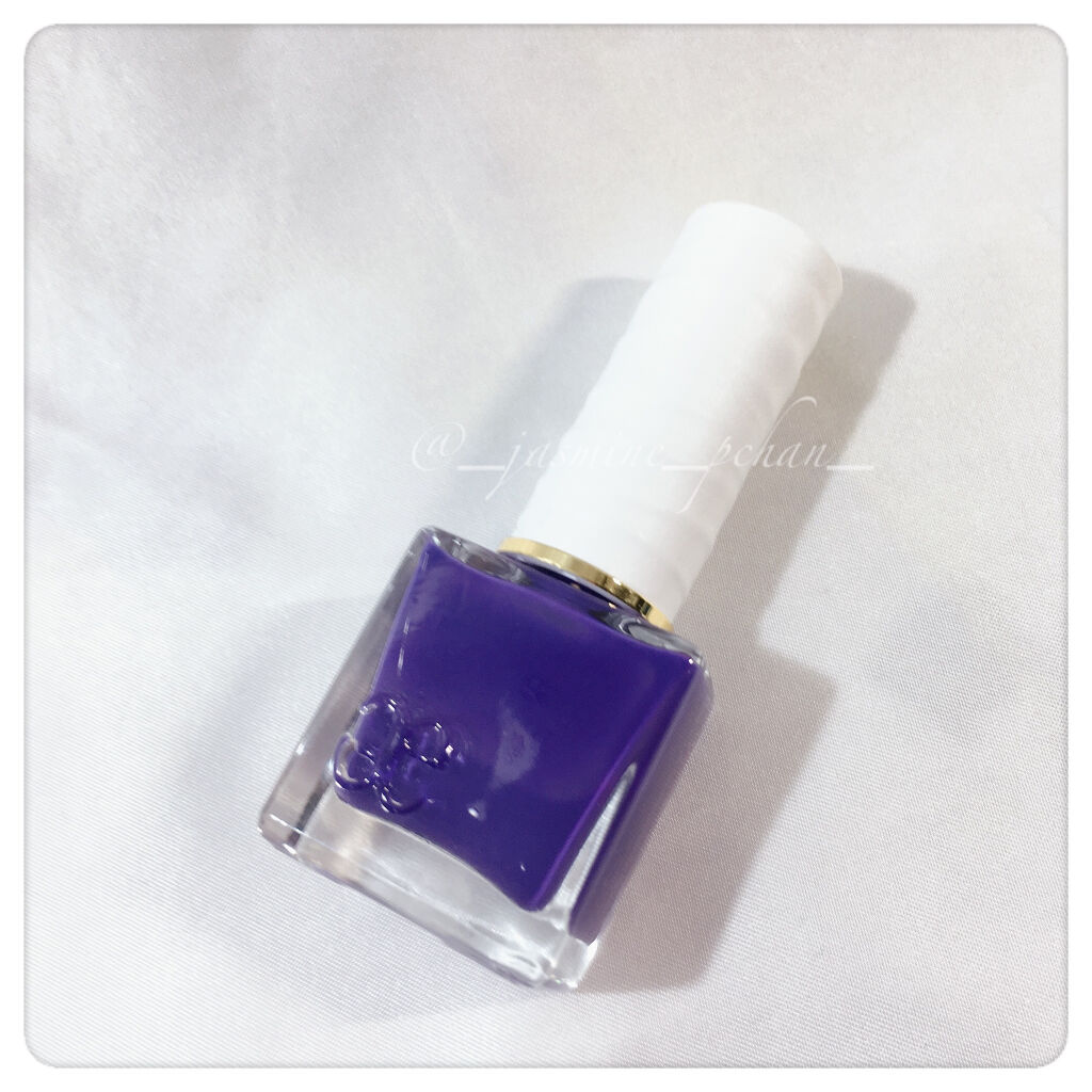 フローリックネイルラッカー エレガンス クルーズの口コミ 透け感のある青紫色のネイル ラメパールなし By ぴい 投稿お休み中 普通肌 40代前半 Lips