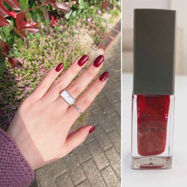 ネイルポリッシュ Threeの口コミ Three ネイルポリッシュm02burn By Prw 乾燥肌 Lips