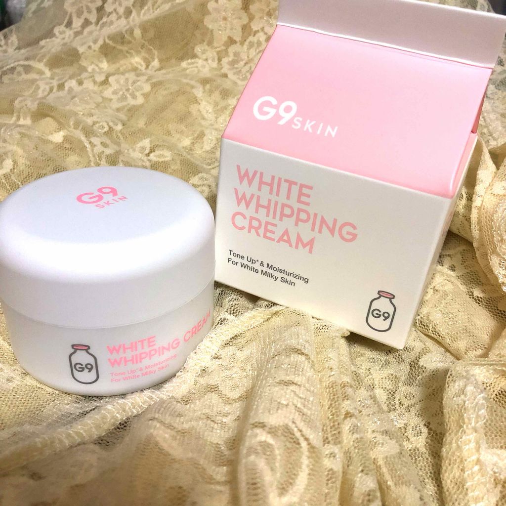 White Whipping Cream ウユクリーム G9 Skinの口コミ お久しぶりです 今回の投稿はg9skinw By ゆゆこ 乾燥肌 Lips