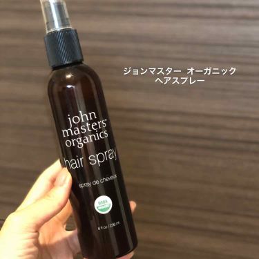 ヘアスプレー John Masters Organicsの口コミ ジョンマスターのヘアスプレー 自然な香りで By Km 混合肌 代後半 Lips