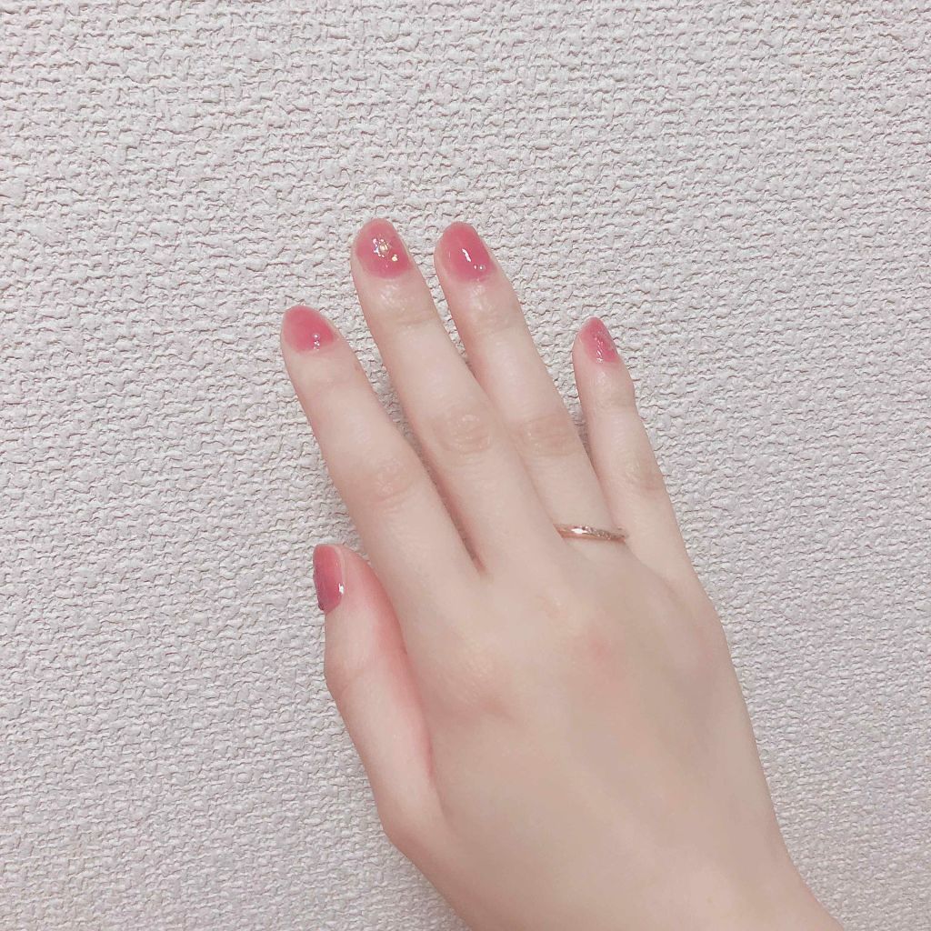 ネイルカラー 無印良品の口コミ ちゅるんネイル ぷっくり