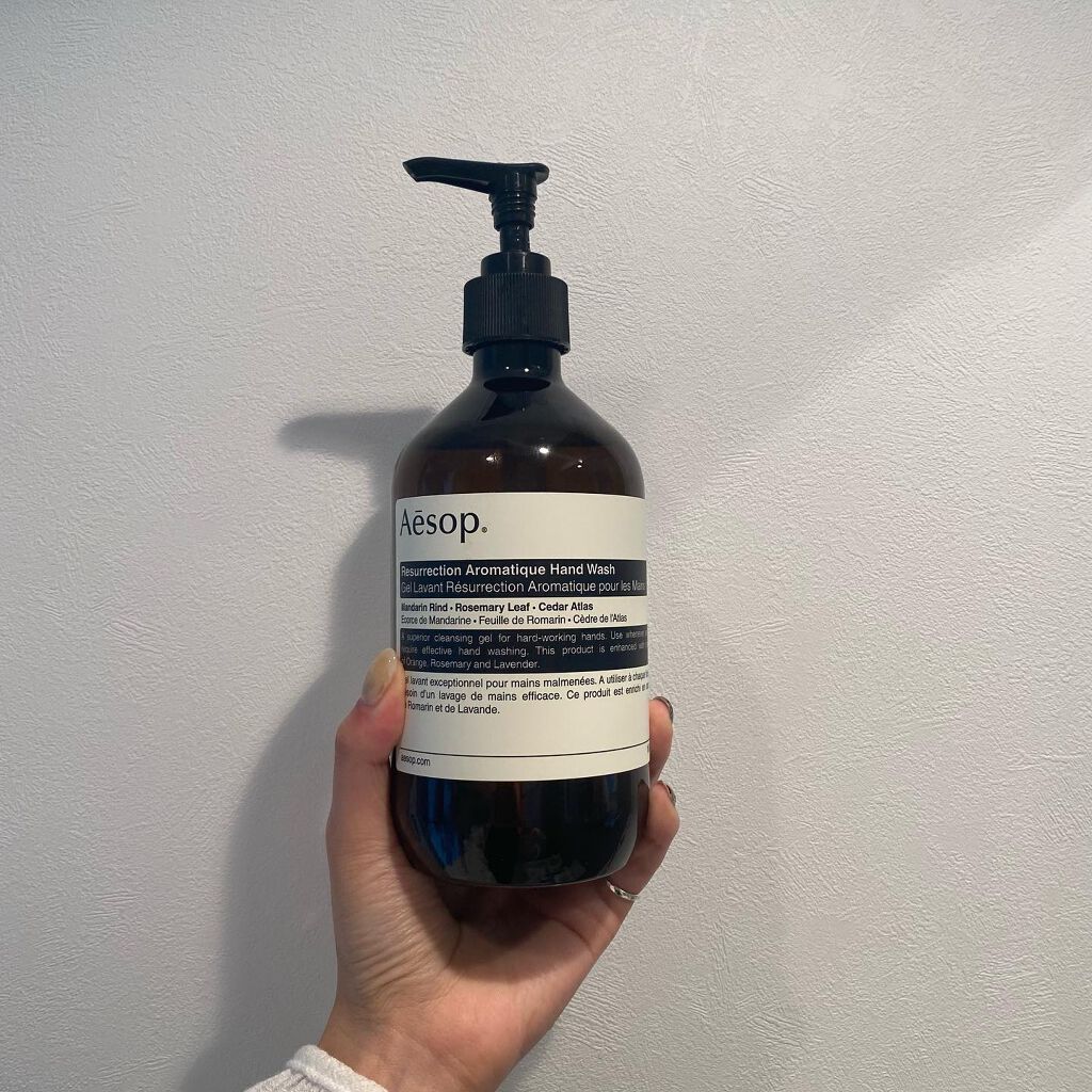 レスレクション ハンドウォッシュ Aesopの口コミ Newhandsoap 甘い匂いがあまり好 By Ten 普通肌 代前半 Lips