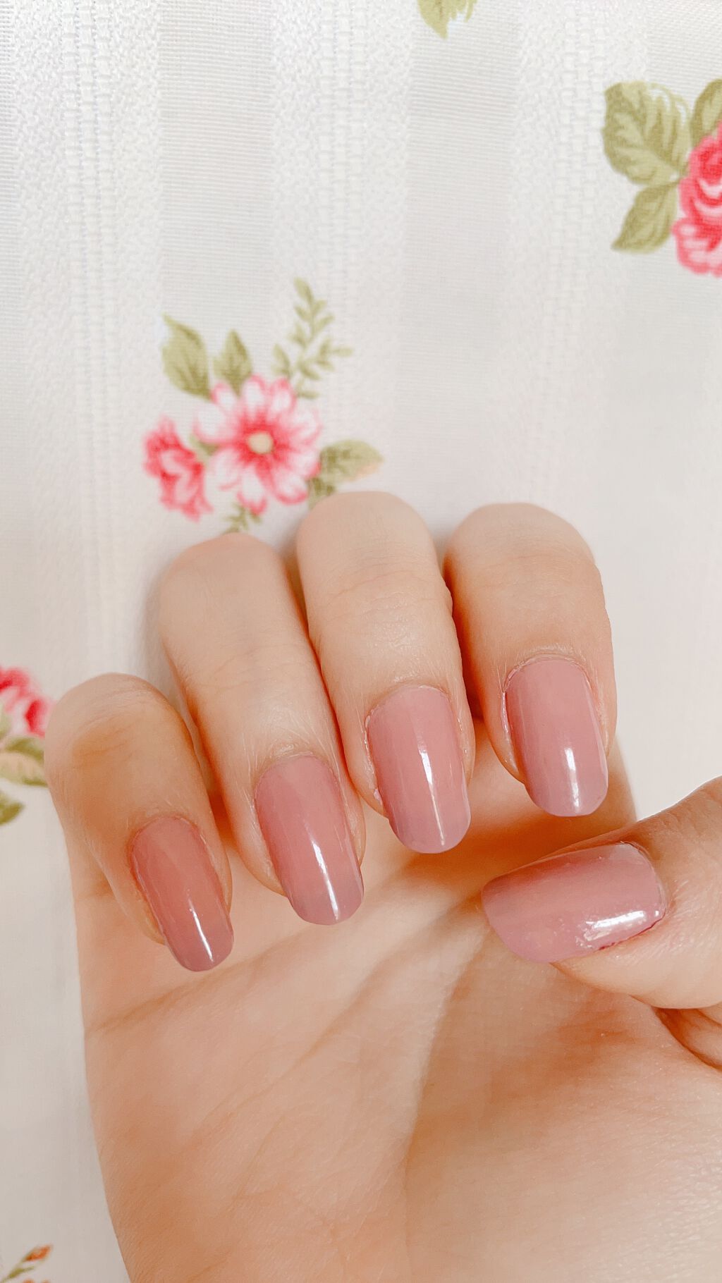 グロッシーコート スキューズミーの口コミ グロッシーコートモーヴピンク 桜色のネイル By ルミ 混合肌 10代後半 Lips