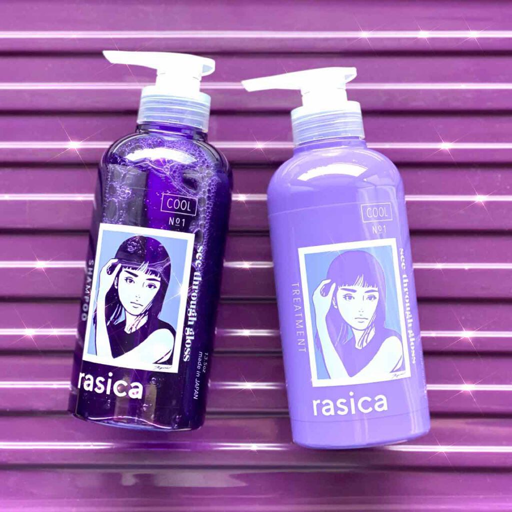 シースルーグロスシャンプー トリートメント Rasicaの口コミ くすみ感が長持ち カラーシャンプーじゃない By りんこ 相互フォロー 混合肌 代後半 Lips