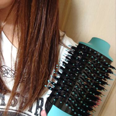 ボリューマイザーヘアードライヤーブラシ Revlonの使い方を徹底解説 マイナスイオンで艶やかに輝く滑らかな美髪に By Yuu 混合肌 30代前半 Lips