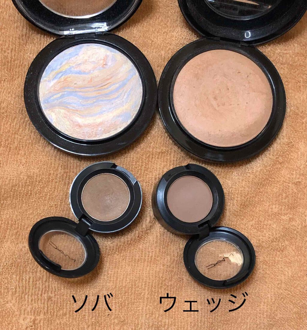 ミネラライズ スキンフィニッシュ M A Cを使った口コミ 私のノーズシャドウセットです まず 眉頭か By にゃんこ先生 混合肌 Lips