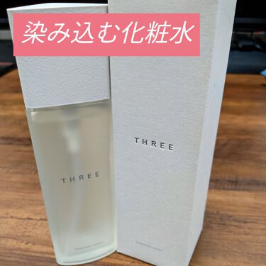 トリートメントローション Threeの口コミ 敏感肌におすすめの化粧水 こんにちは Mokaで By Moka ﾌｫﾛﾊﾞ100 Lips