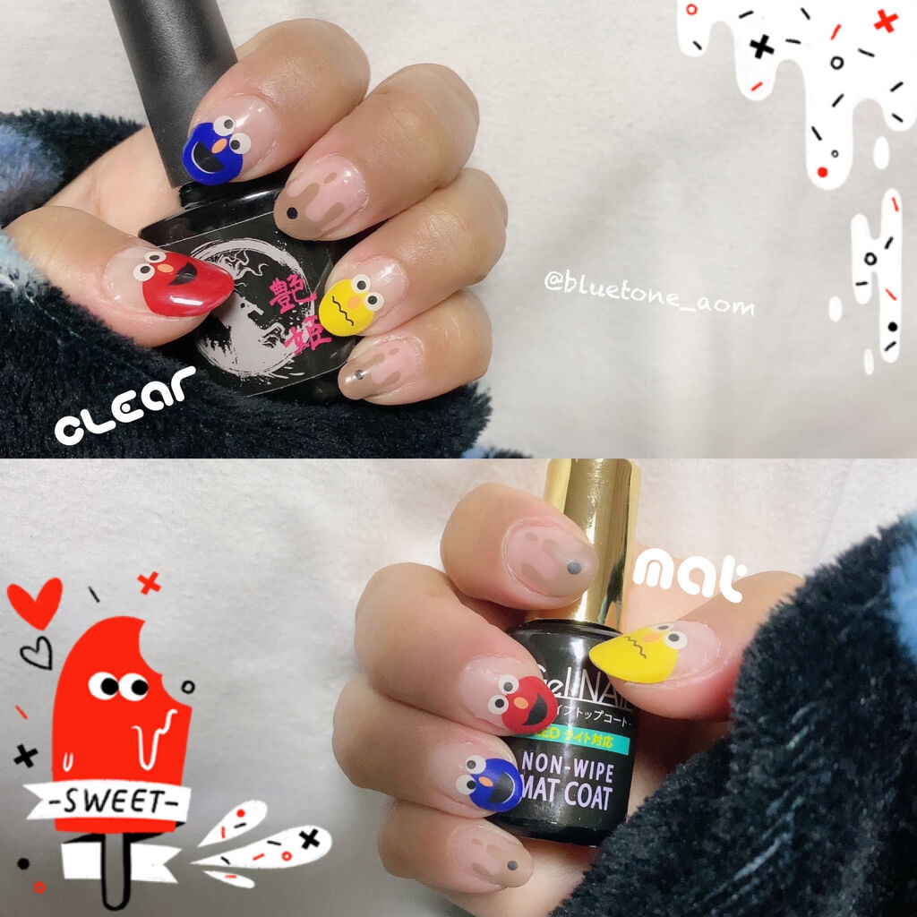 ネイルシール Qoo10の口コミ あのキャラクター達っぽい Qoo10激安 By Aomi Lips