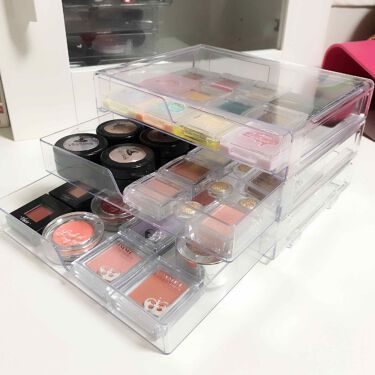 コスメ収納 Daisoの口コミ 超優秀 100均で買えるおすすめ化粧小物 コスメ収納 ダイソー By ハナ 脂性肌 代後半 Lips