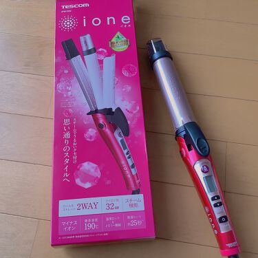 マイナスイオン2wayスチームヘアーアイロン Ipw1626 テスコムの口コミ テスコムマイナスイオン2wayスチームヘア By Yurina 混合肌 30代前半 Lips