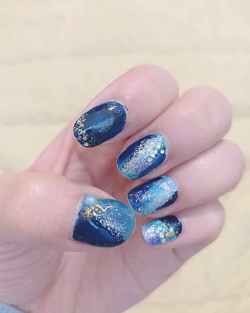 サンリオネイル Daisoの口コミ 超優秀 100均で買えるおすすめマニキュア 天の川ネイル インス By ぱるふぇ 混合肌 代前半 Lips