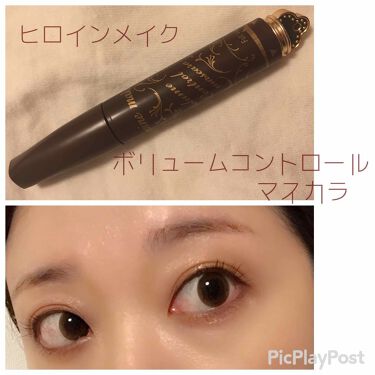 ボリュームコントロールマスカラ ヒロインメイクの口コミ ヒロインメイクボリュームコントロールマスカ By あさお まい 敏感肌 Lips
