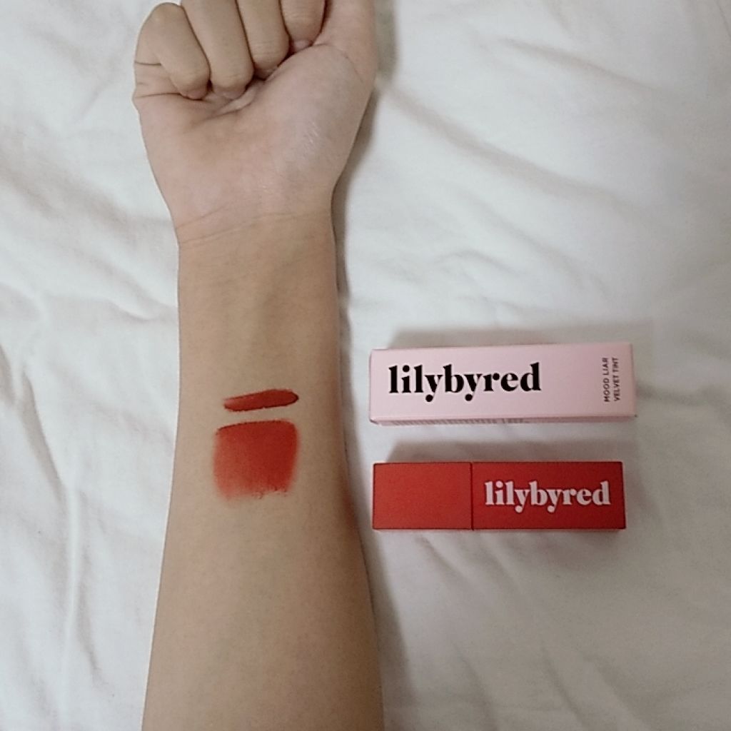 ②lilybyred(リリーバイレッド)/ ムードライアーベルベットティント 4番