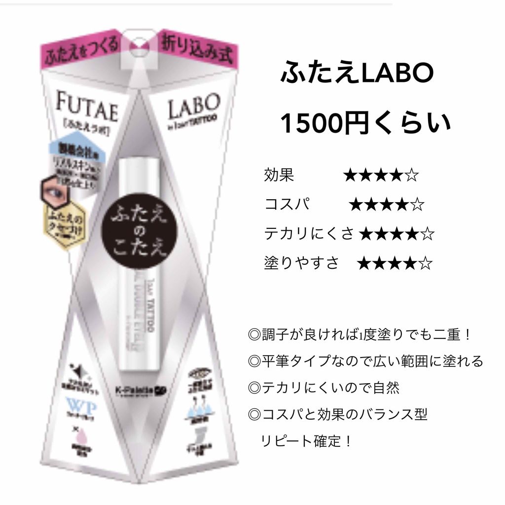 あなたはどっち派 ラクオリ Vs K Palette Vs D Up 二重まぶた用アイテムを徹底比較 重たーい一重に悩まされ By ありちゃん 混合肌 代後半 Lips