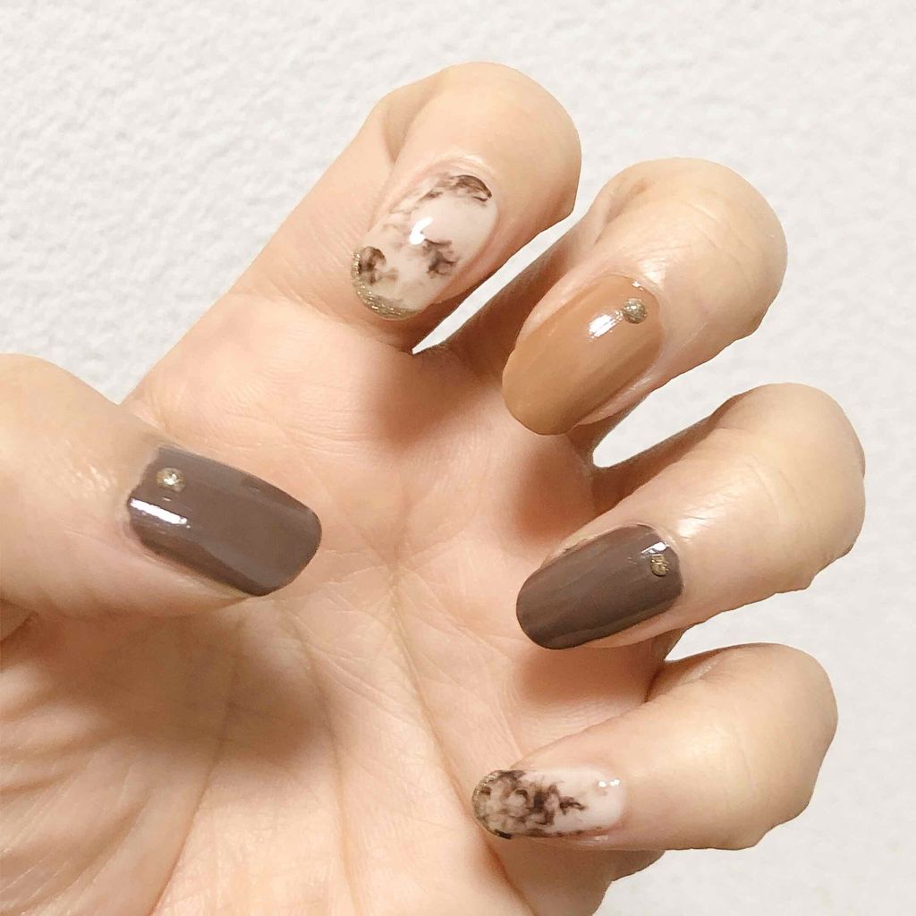 カラフルネイルズ キャンメイクを使った口コミ やり方書いてます この間のべっこうネイルに By Gaho がほ 敏感肌 Lips