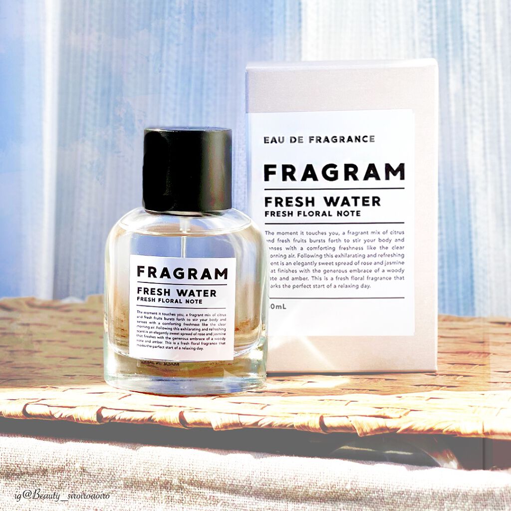 オードフレグランス Fragramの口コミ 𝔽𝕣𝕒𝕘𝕣𝕒𝕞 𝚏𝚛𝚎𝚜𝚑𝚠𝚊𝚝𝚎𝚛 日 By 優香 フォロバ100 乾燥肌 30代後半 Lips