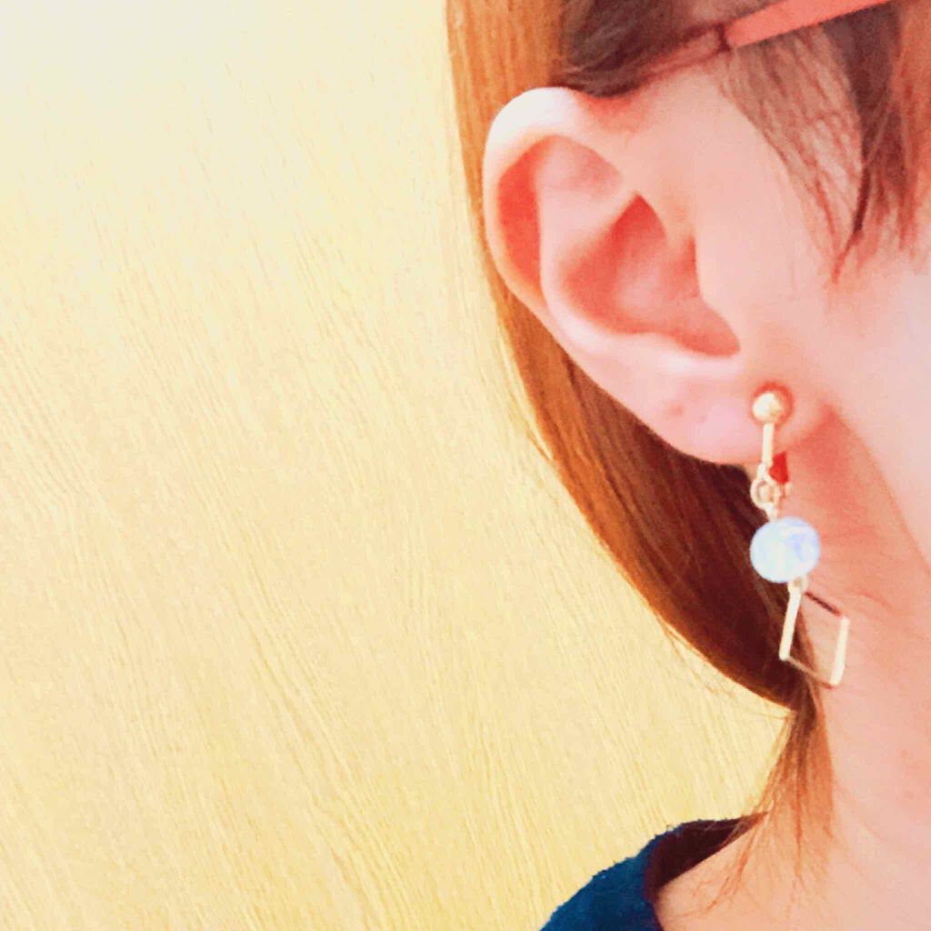 イヤリング セリアの口コミ 超優秀 100均で買えるおすすめコスメ セリア購入品イヤリング By あきな 敏感肌 30代前半 Lips