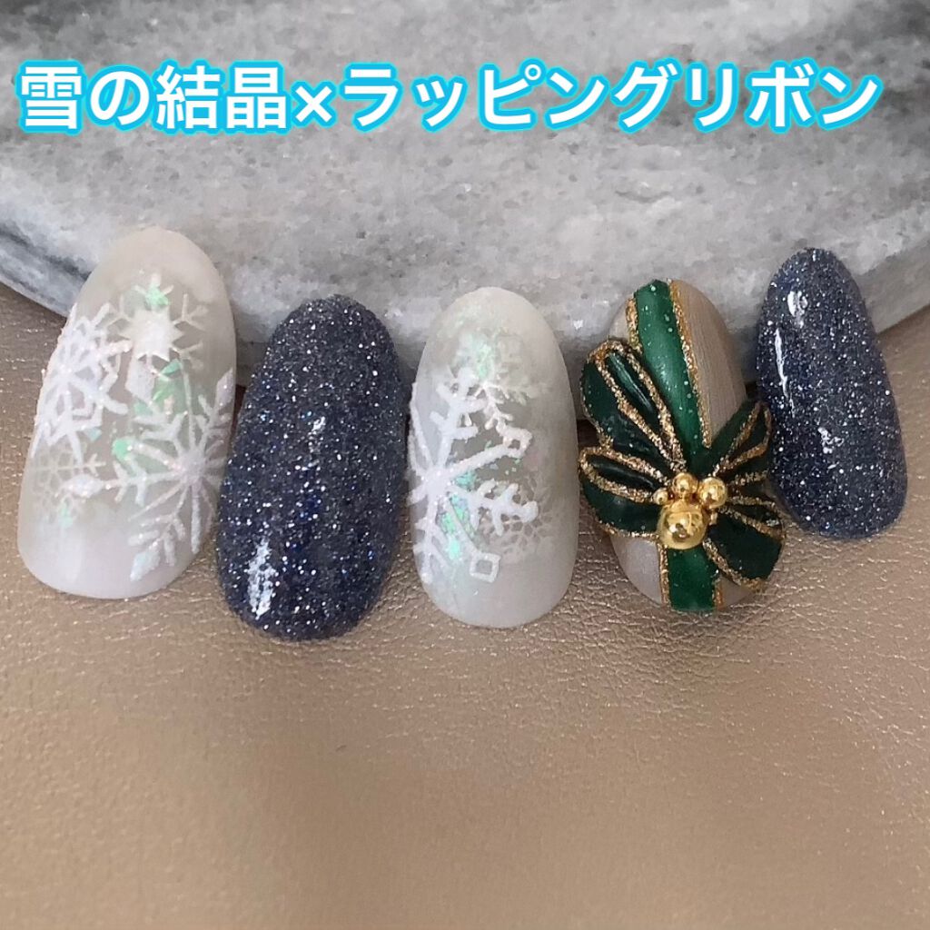 3dパウダー プリジェルを使った口コミ 雪の結晶 ラッピングリボンアート こんにち By みい 混合肌 Lips