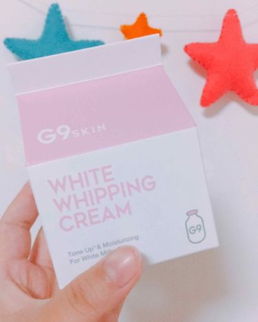WHITE WHIPPING CREAM(ウユクリーム)/G9 SKIN/化粧下地を使ったクチコミ（1枚目）
