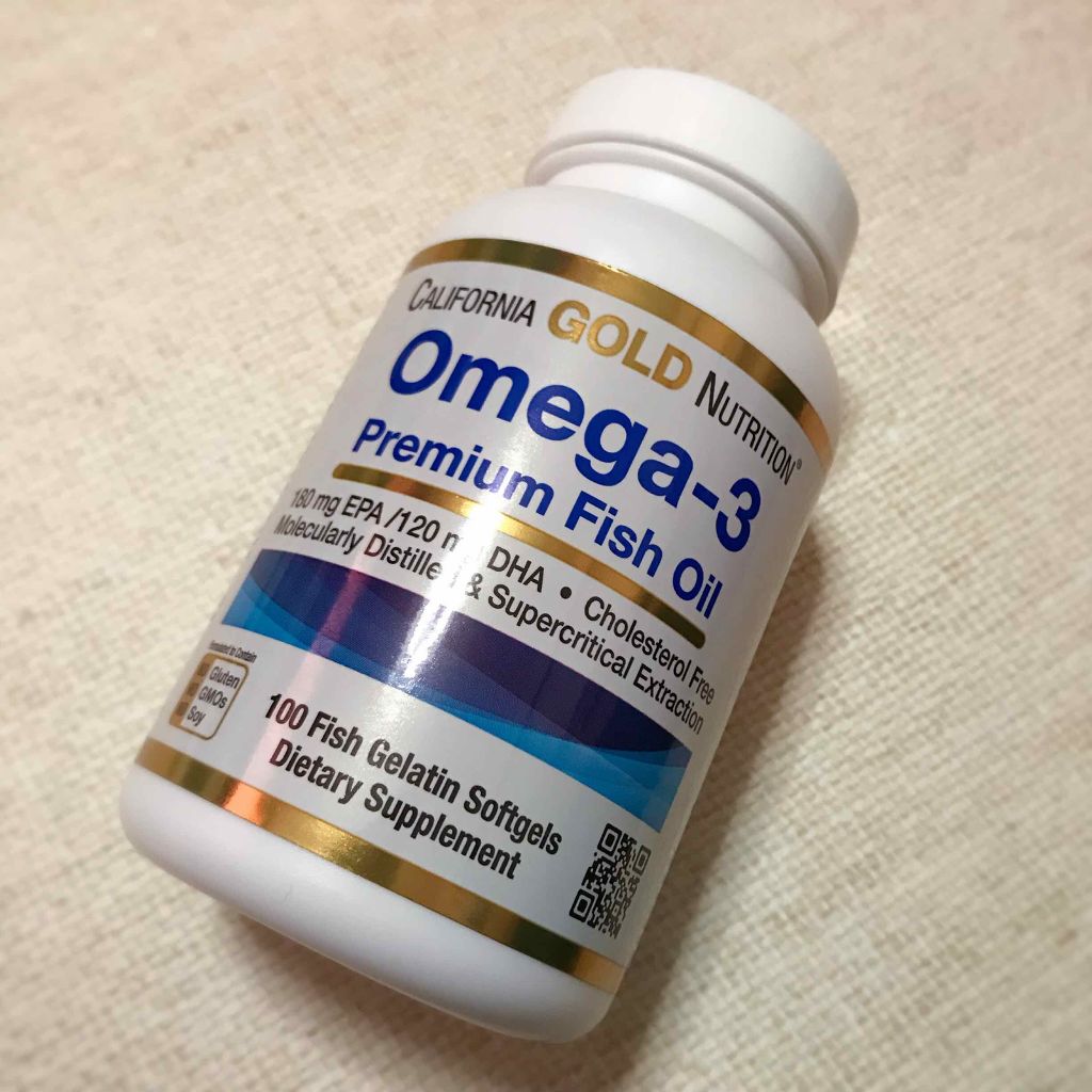 オメガ 3 プレミアムフィッシュオイル California Gold Nutritionの使い方を徹底解説 こんにちは こんばんは Omega 3 By 朱々 混合肌 30代前半 Lips