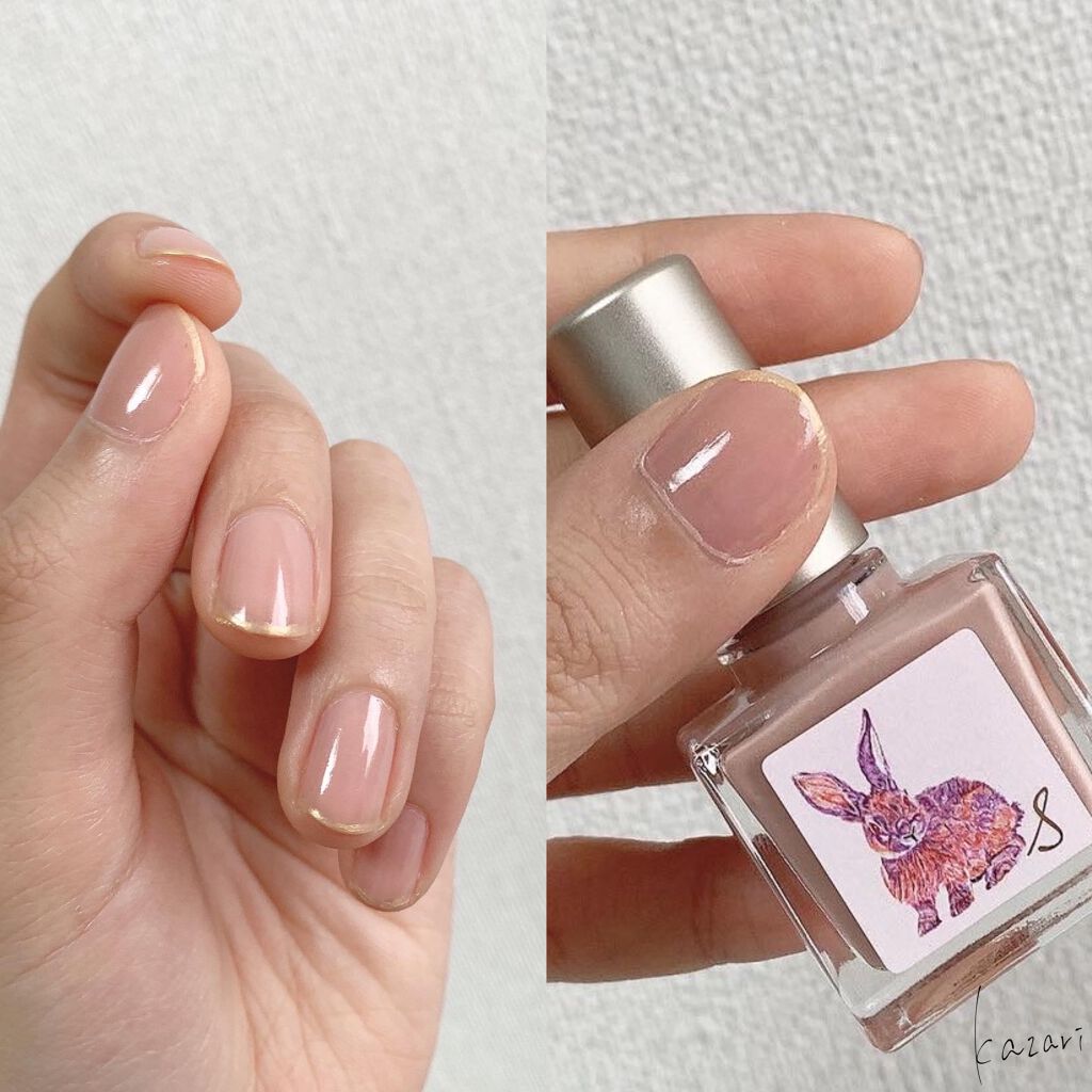 ネイルエス Nail S ネイルエス の口コミ 今のネイル 不器用な私でも出来た金継ぎ風 By かざり 混合肌 代前半 Lips