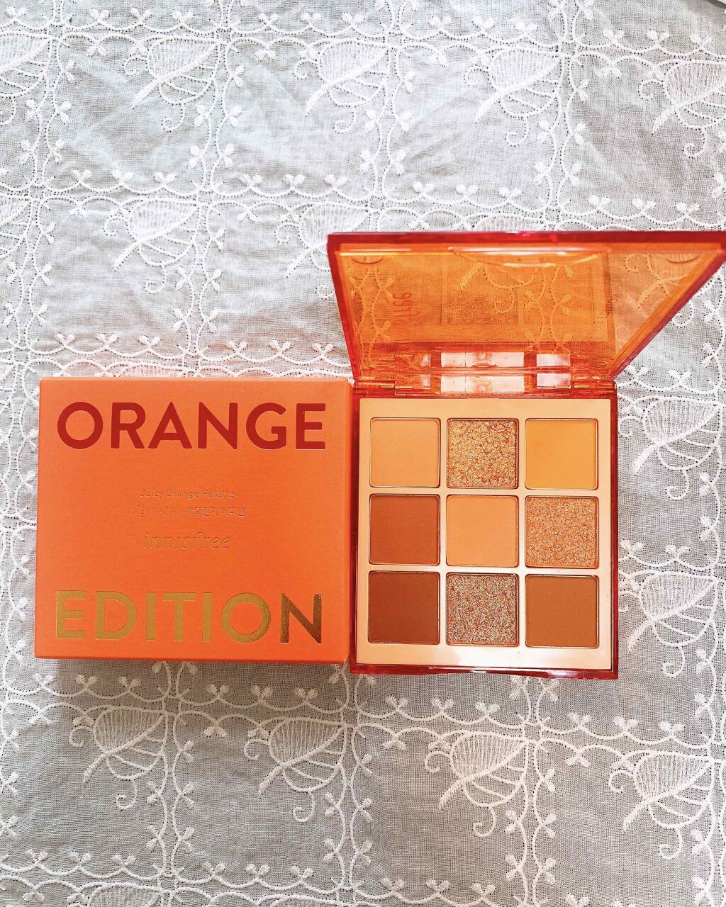 ジューシーオレンジパレット Innisfreeの口コミ 最強 最近ずーーーーっと使ってる笑笑ネット By もー 乾燥肌 Lips