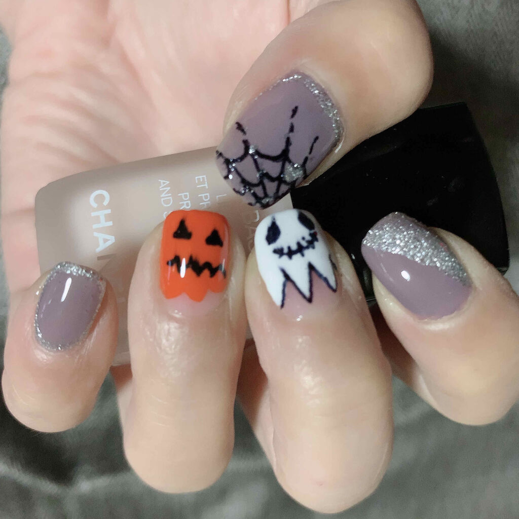 ル ジェル コート Chanelを使った口コミ Halloweenネイル ポリッシュだ By ひろろん 混合肌 Lips