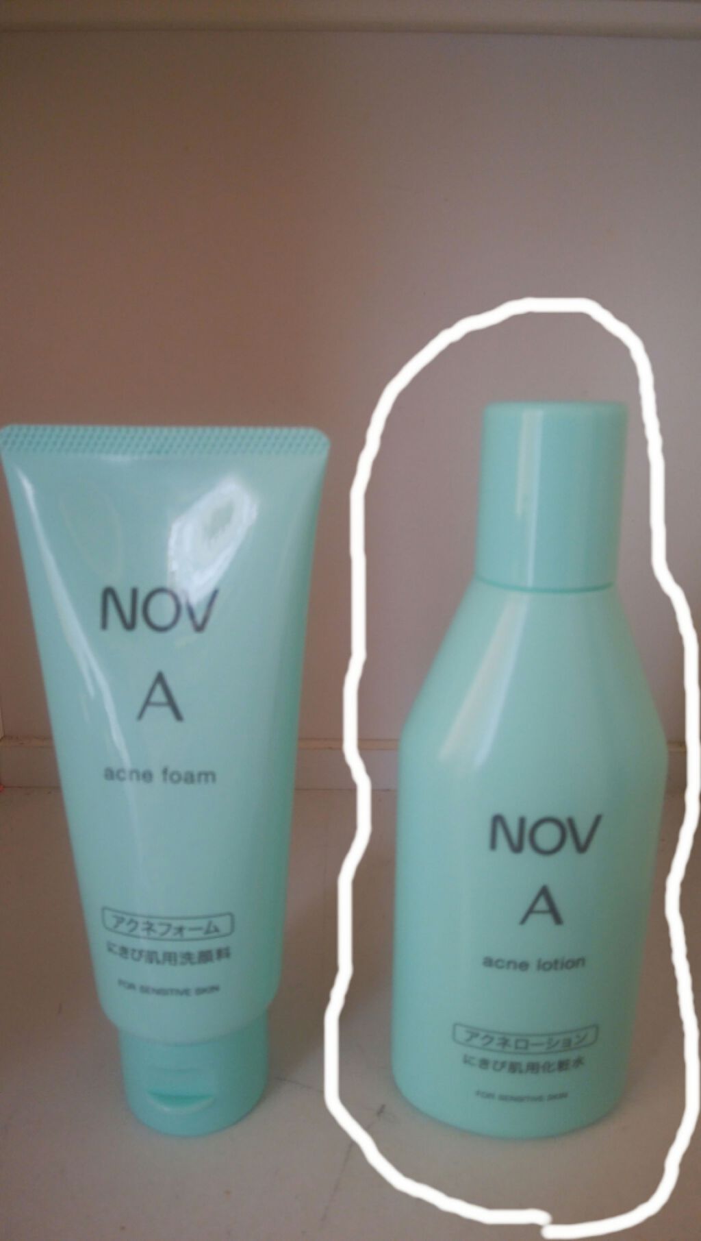 A アクネローション Novの口コミ 皆さんこんにちはkanです 今回は化粧水編 By Kan922 脂性肌 10代前半 Lips