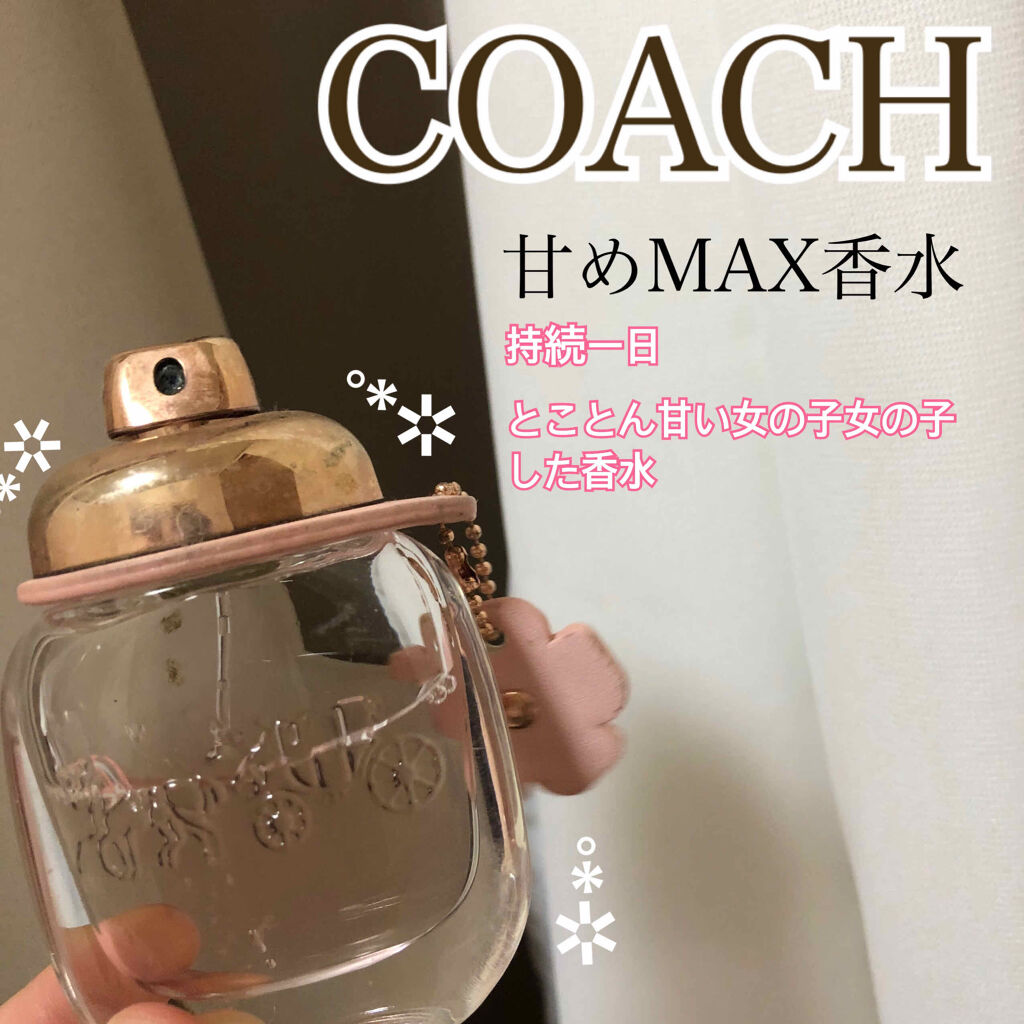 コーチ オードトワレ Coachの口コミ Coachの香水 見た目も大人かわいいくて By Momo いいねとフォロー返します 普通肌 代前半 Lips