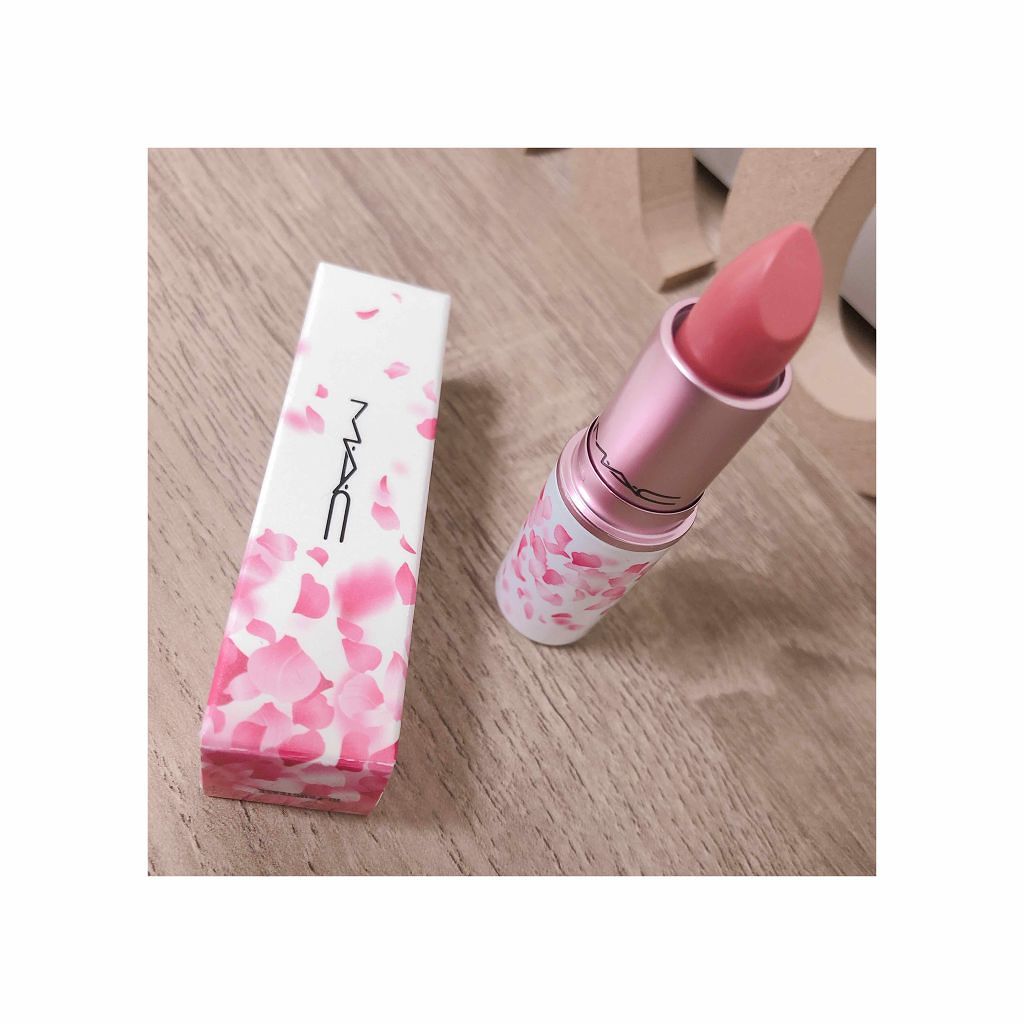 限定口紅 リップスティック M A Cの口コミ Macの限定コスメ 桜 見た目が可愛いすぎ By Risa 普通肌 代前半 Lips