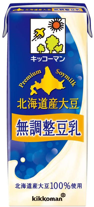 おいしい無調製豆乳 北海道産大豆 無調整豆乳200ml