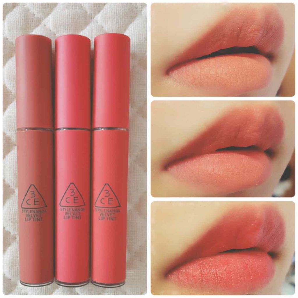 Velvet Lip Tint 3ceの人気色を比較 ブルベにおすすめの口紅 3ceベルベットリッ By てんぼう 混合肌 10代後半 Lips