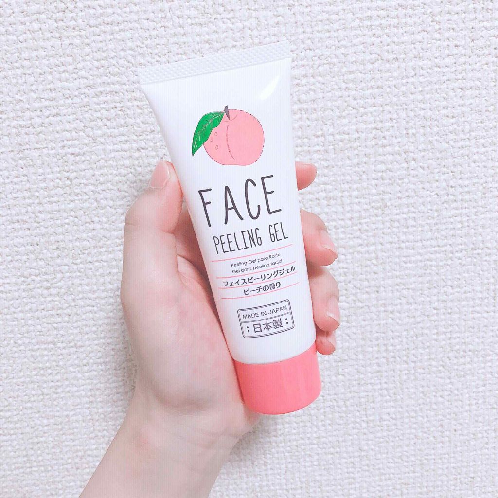 フェイスピーリングジェル ピーチ Daisoの使い方を徹底解説 超優秀 100均で買えるおすすめピーリング 100均でお買い物して By ねこた 混合肌 代前半 Lips