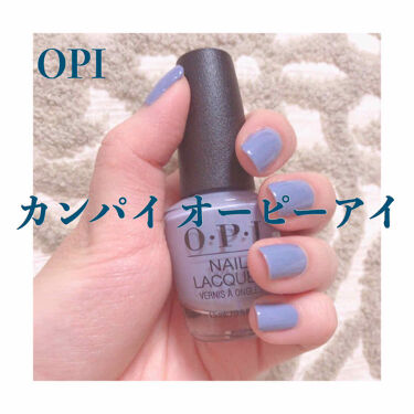 ネイルラッカー O P Iの口コミ O P Iのネイルラッカーです こちらはo By Olちゃん 混合肌 30代前半 Lips