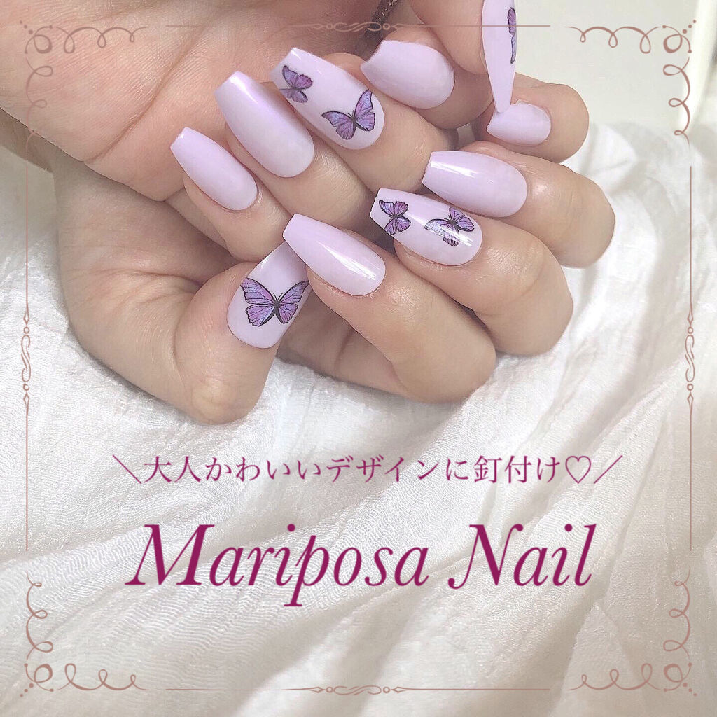 ネイルチップ Finger Suitの口コミ 大人かわいいデザインに釘付け 𝐌𝐚𝐫𝐢 By リリ Lips