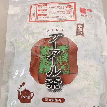 ダイエットプーアール茶 ティーライフの口コミ こんにちは なのかのん です ᐜ By なのかのん 混合肌 Lips